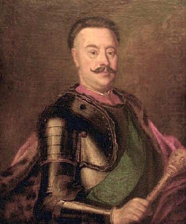 Portrait of Jan Klemens Branicki, Grand Hetman of the Crown, Augustyn Mirys